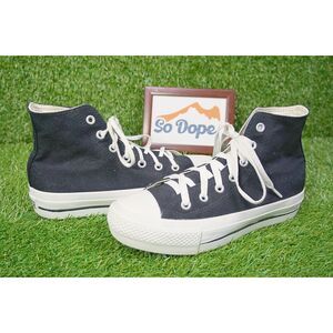 Converse Platform All Star High Top Rare Heart Patch Sneakers - Women's Size 9